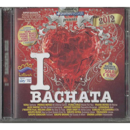 Various love bachata 2012 - cd, i